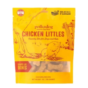 Polkadog Chicken Littles Bone Shaped Dog Treats