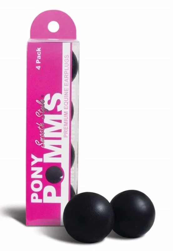 Pomms Premium Smooth Equine Earplugs - Pack of 4 H - Image 2