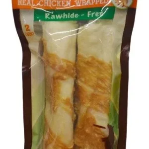 Pork Chomps Real Chicken Wrapped Rolls