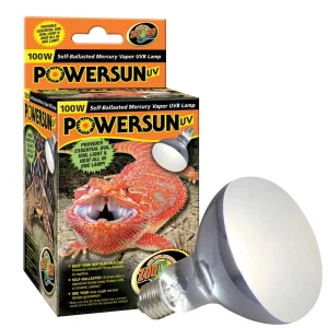 PowerSun Mercury Vapor UV Bulbs, 100 watt