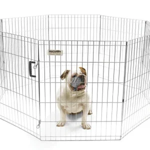 Precision Exercise Pen Silver 30 in