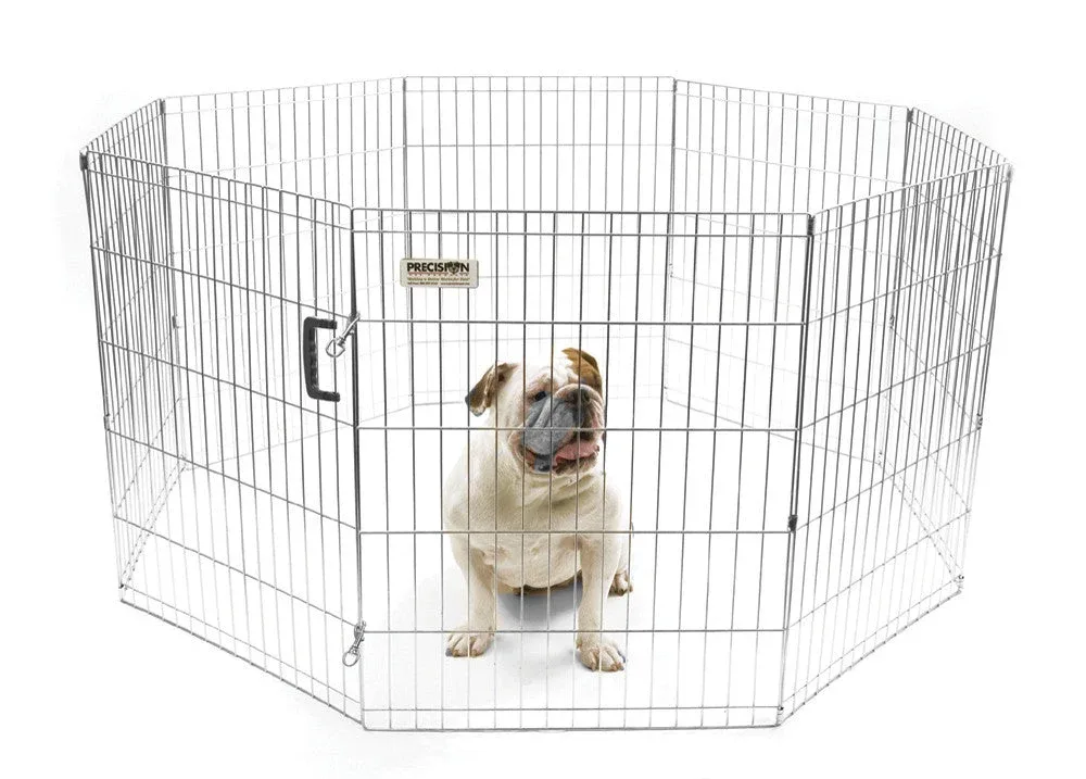 Precision Exercise Pen Silver 30 in