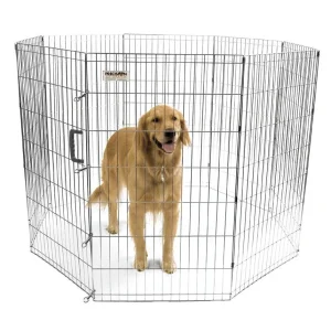 Precision Exercise Pen Silver 42 in