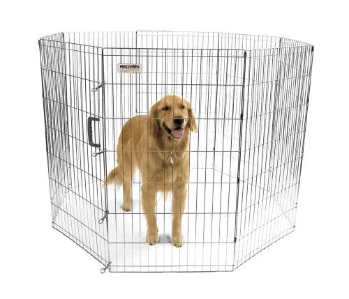 Precision Exercise Pen Silver 42 in - Image 2