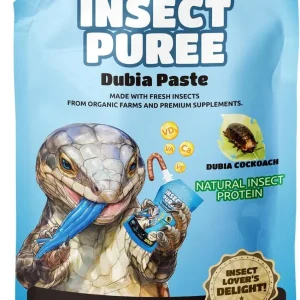 Premium Crested Gecko Food Insect Puree Dubia Paste Made with Fresh Insects 2.82oz