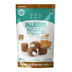 Presidio Dog Pill Buddy Natural Peanut Butter & Honey 30 ct