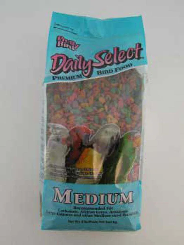 Pretty Bird International Daily Select Food for Medium Birds 20lb MD