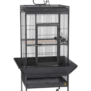 Prevue 3152 Select Series Wrought Iron Bird Cage Hammertone Black