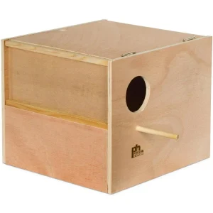 Prevue Cockatiel Nest Box Wood (Outside Mount) {L-b}480052 (D)