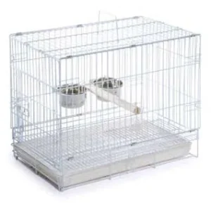 Prevue Pet Products Travel Cage White {L-b}