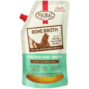Primal Chicken Bone Broth for Dogs & Cats