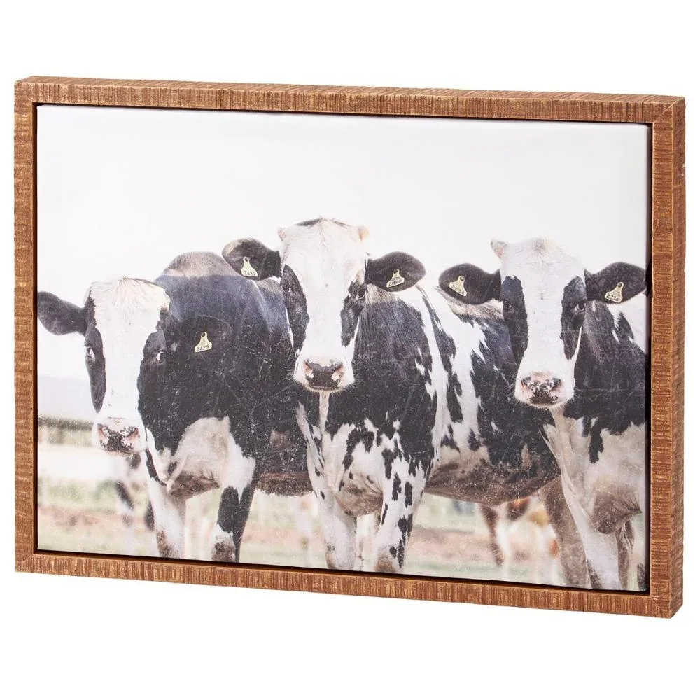 Primitives By Kathy Cow Canvas Wall Art
