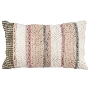 Primitives By Kathy Striped Cottage Throw Pillow
