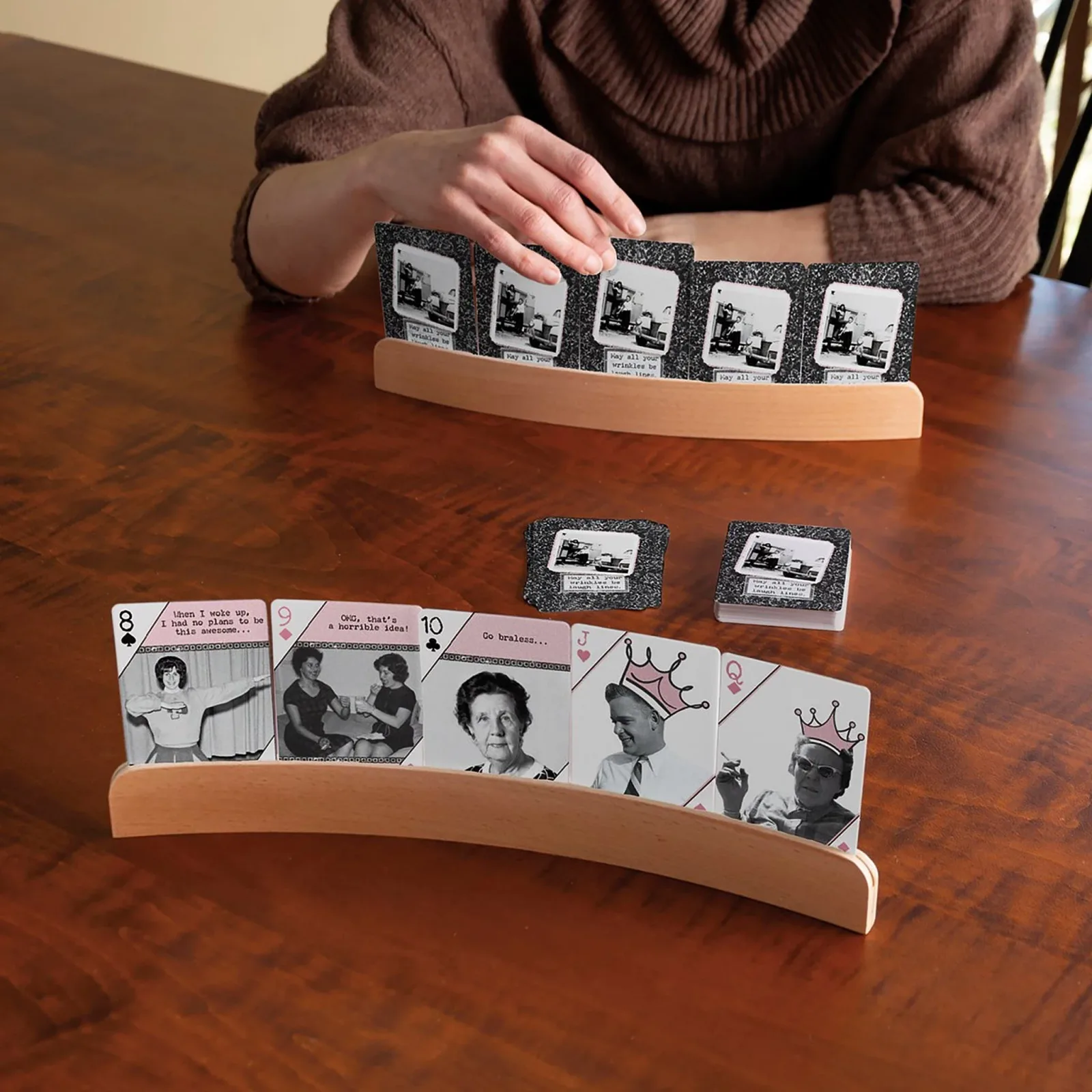 Primitives By Kathy Trash Talk Playing Cards - Image 2