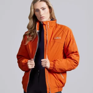 Pro Rider Unisex Waterproof Riding Jacket Burnt Orange