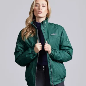 Pro Rider Unisex Waterproof Riding Jacket Green