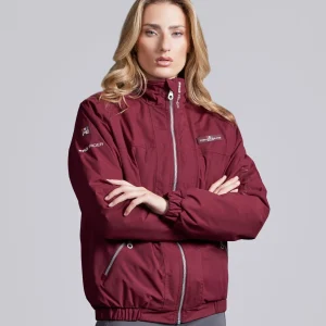 Pro Rider Unisex Waterproof Riding Jacket Wine