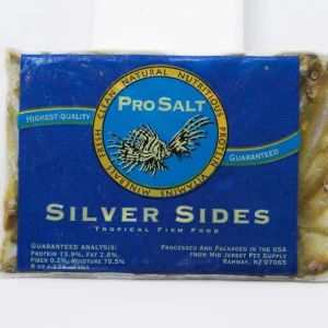 Pro Salt Silversides Frozen Fish Food 8 oz SD-5