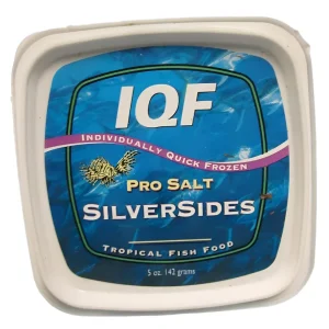 Pro Salt Silversides IQF-Individually Quick Frozen Fish Food 5 oz SD-5