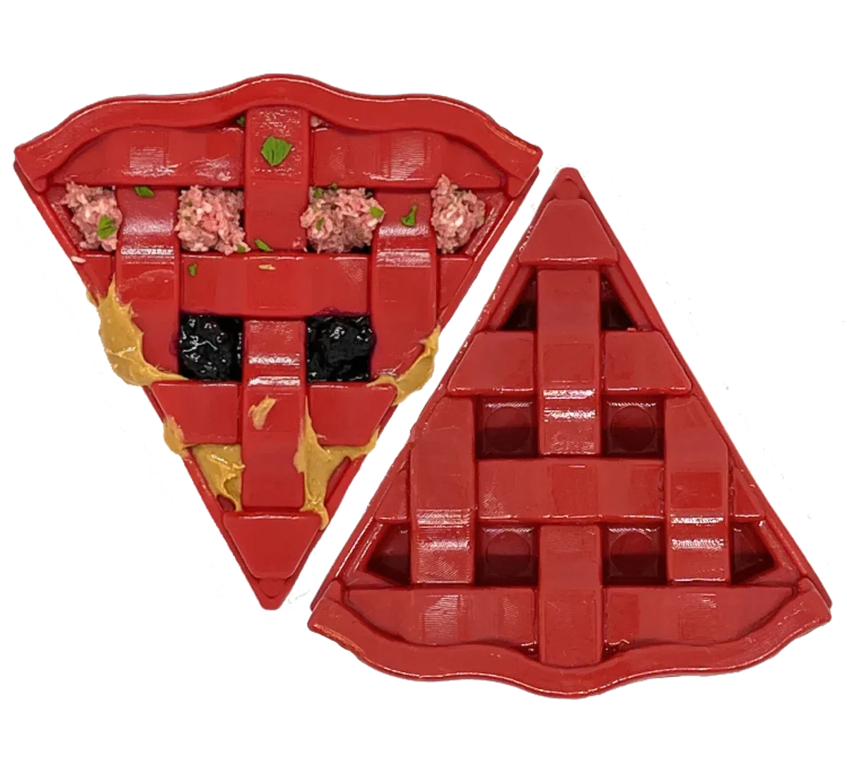 SP Cherry Pie Ultra Durable Nylon Dog Chew Toy and Treat Holder for Aggressive Chewers - Image 2