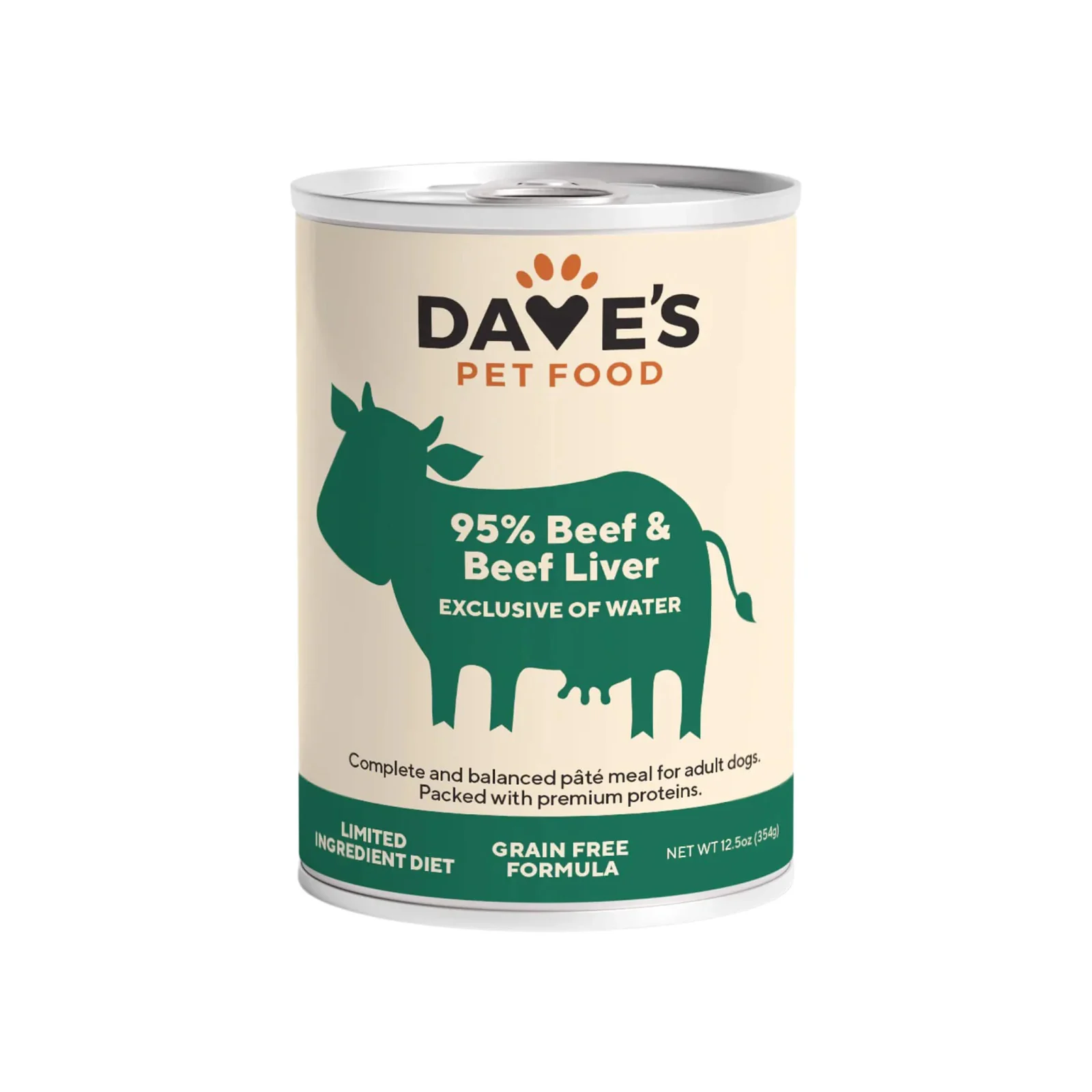 Dave's Pet Food 95% Premium Meats Grain Free Wet Dog Food - Image 2