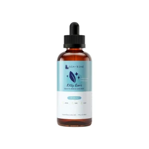 Kin + Kind Natural Kitty Ear Cleaner for Cats
