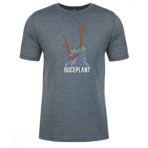Buce Plant Scape Tee - Indigo