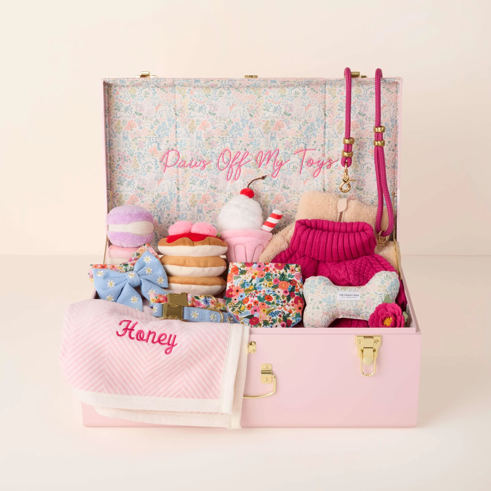 The Foggy Dog x Petite Keep Pretty as a Pup Dog Squeaky Toy - Image 2