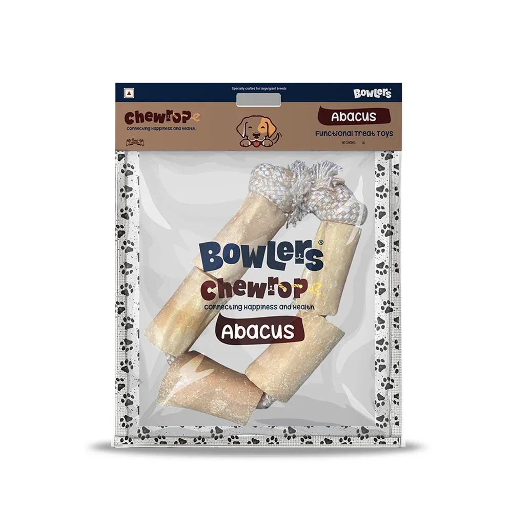 Bowlers Chewrope Abacus Functional Dog Treat Toy ( (Buy 1 Get 1 Free) - Image 2