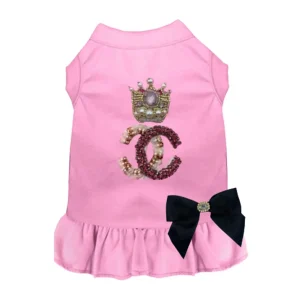 My Pretty Pretty Princess Dress - Rhinestone Dog Dress by Bark Fifth Avenue