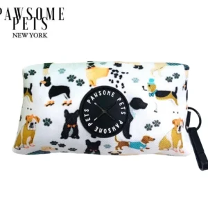 Dog Waste Bag Holder, Dapper Doggy