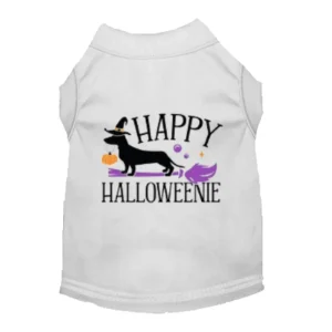 Bark Fifth Avenue Happy Halloweenie Dog Tee