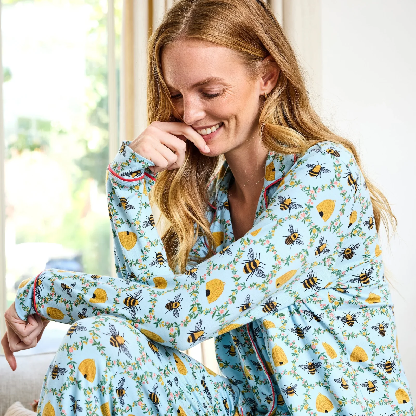 Printfresh Sweet Bee Long PJs - Image 2