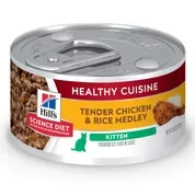 Hill's Science Diet Kitten Healthy Cuisine Tender Chicken & Rice Medley Wet Cat Food