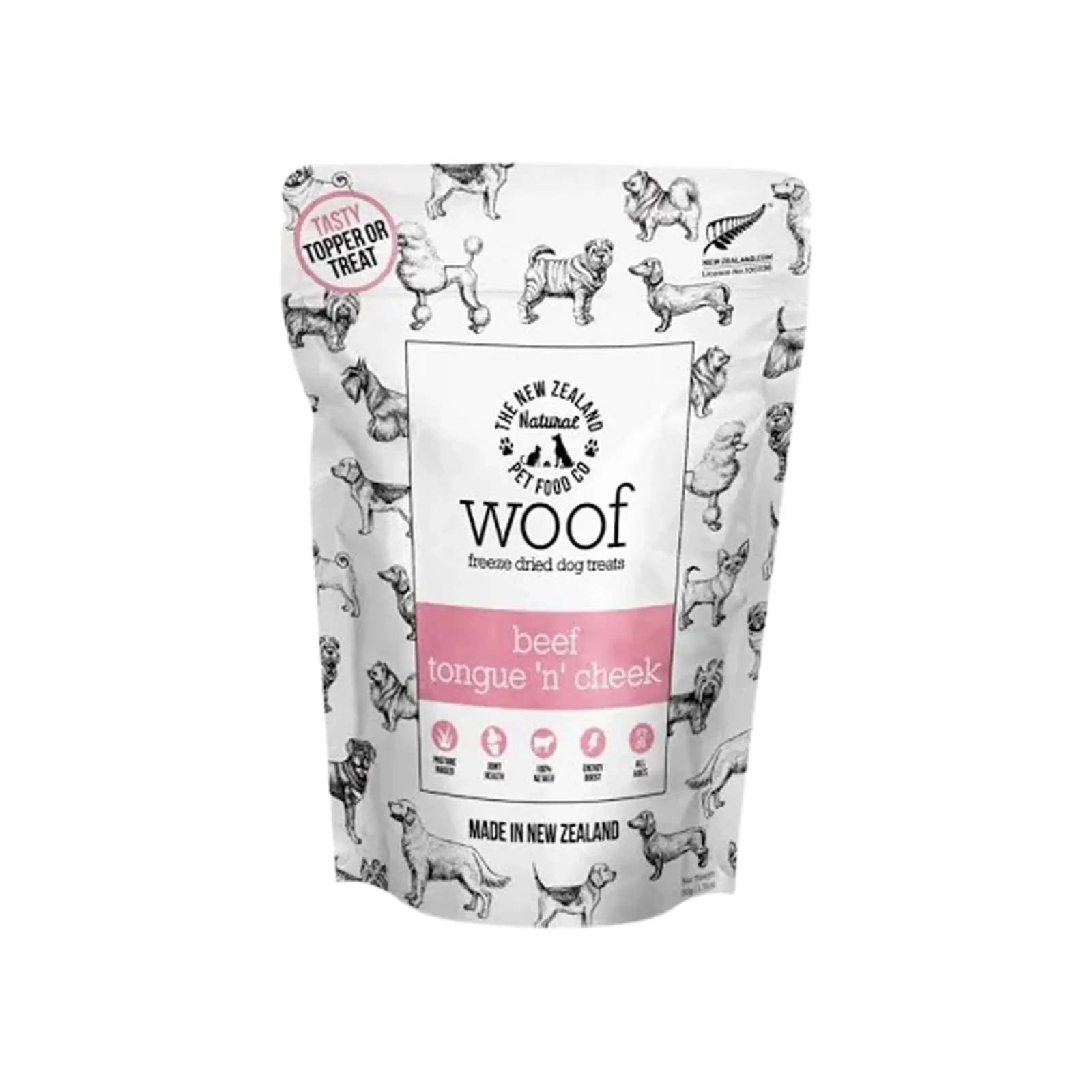 The New Zealand Natural Pet Food Co. WOOF Air Dried Dog Treats - Image 2