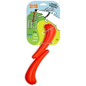 Nylabone Stick-GO Creative Lightweight Flexible and Floating Fetch and Tug Dog Toy