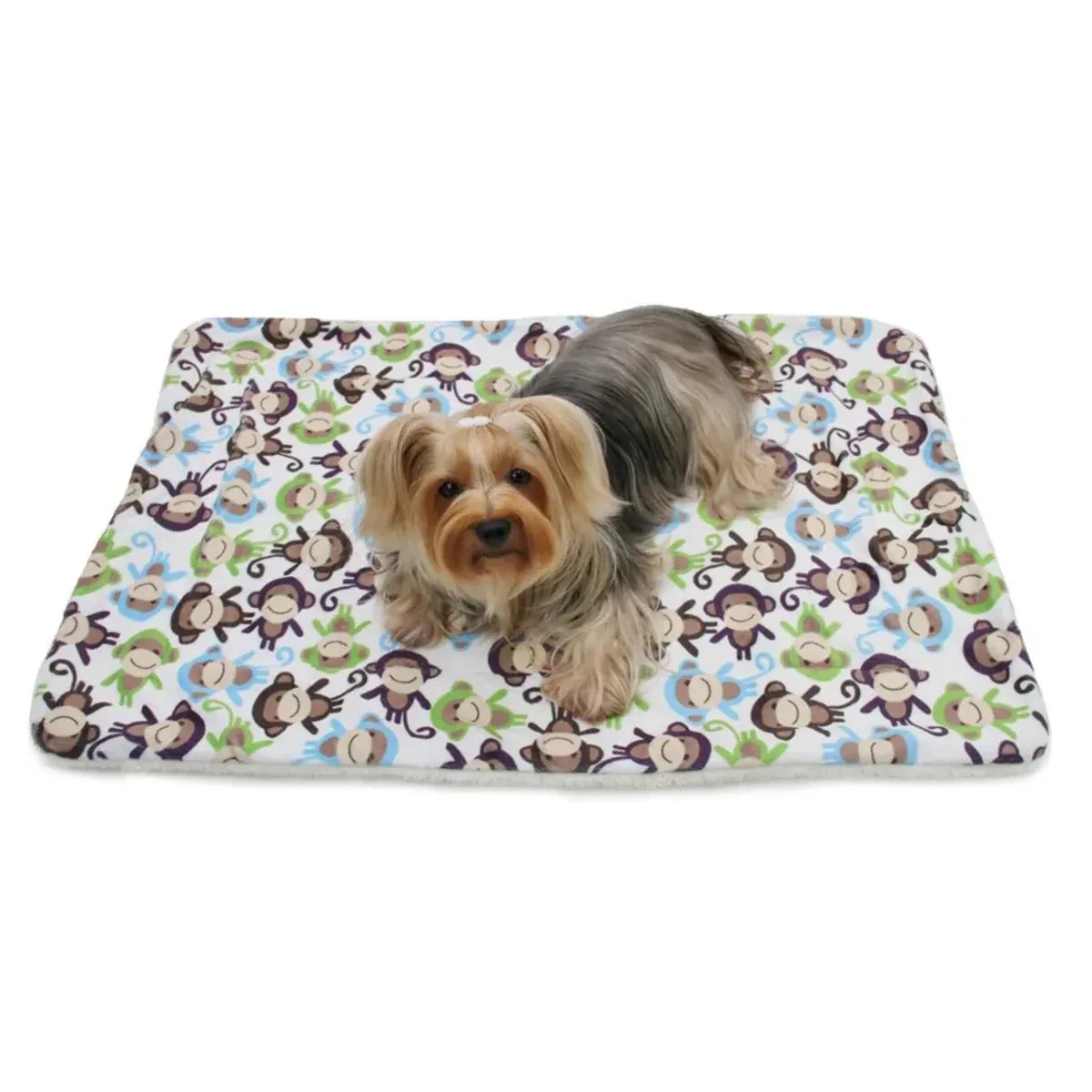 Ultra Soft Minky/Plush Monkey Blanket - Image 2