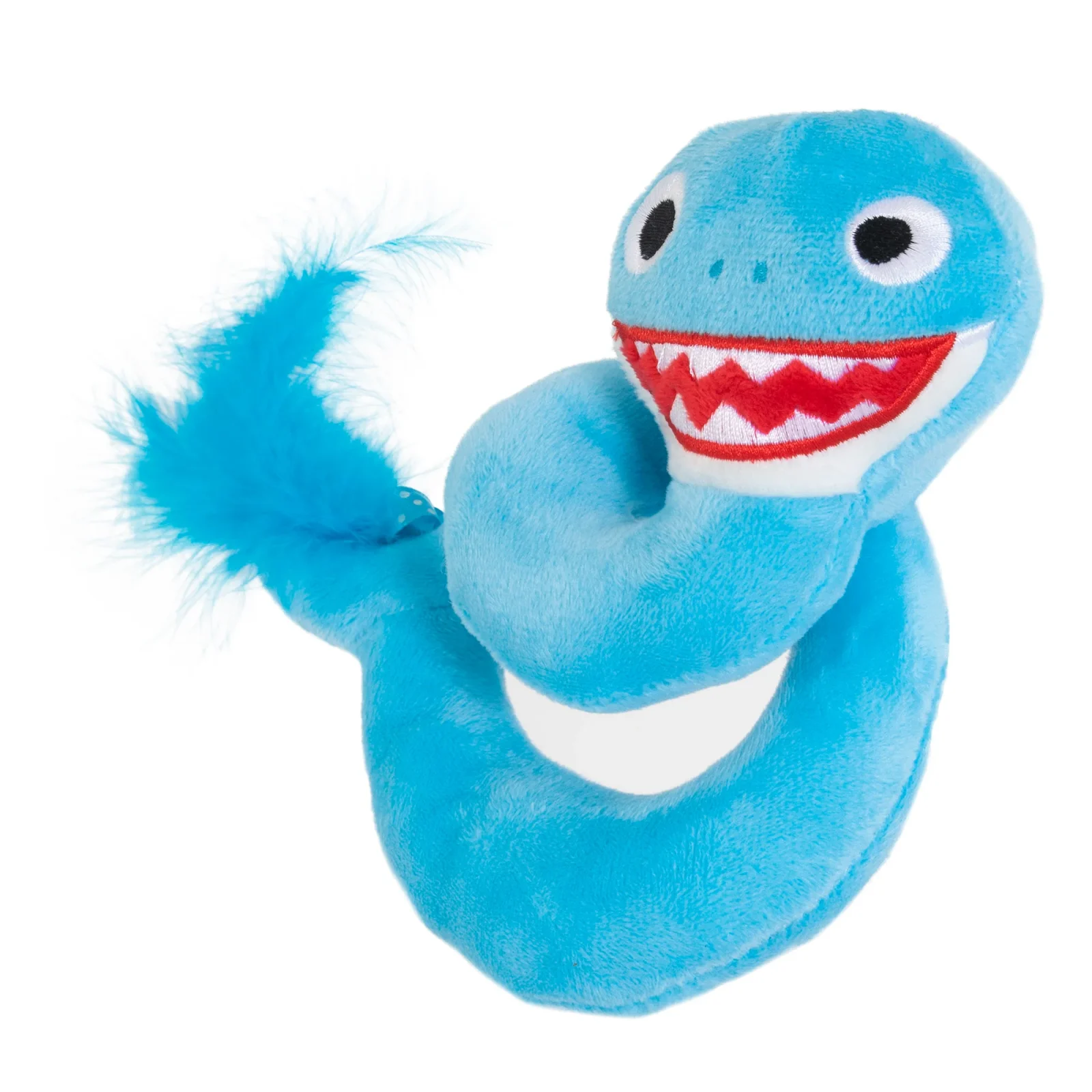 Mad Cat Shark Twisty Kicker With Catnip & Silvervine Cat Toy - Image 2