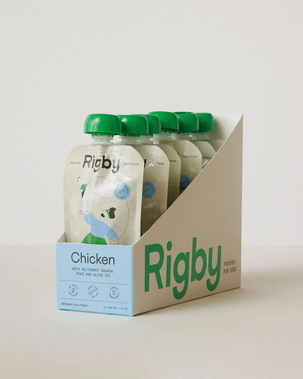 Rigby Organic Chicken Pouch - 6 Pack - Image 2