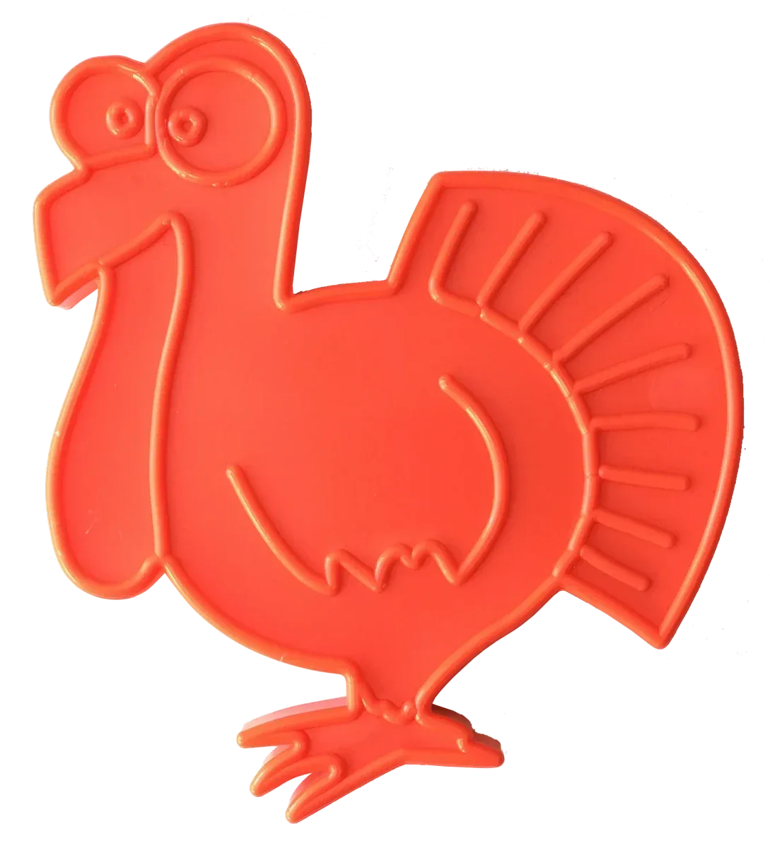 MKB Turkey Ultra Durable Nylon Dog Chew Toy for Aggressive Chewers