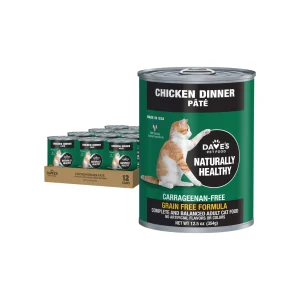 Dave's Pet Food Naturally Healthy Pate Grain Free Wet Cat Food