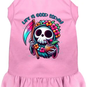 Tropical Grim Reaper Pet Dress
