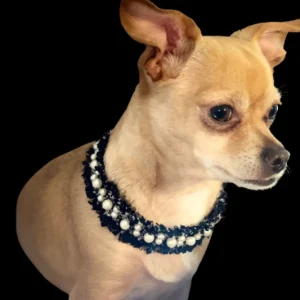 Luxurious Tweed Dog Collar