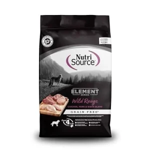 Nutrisource Element Series Wild Range Grain-Free Chicken Pork and Bison Dry Dog Food