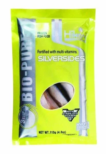 Hikari Bio-Pure Silversides - Small - Flat Pack - 4 oz