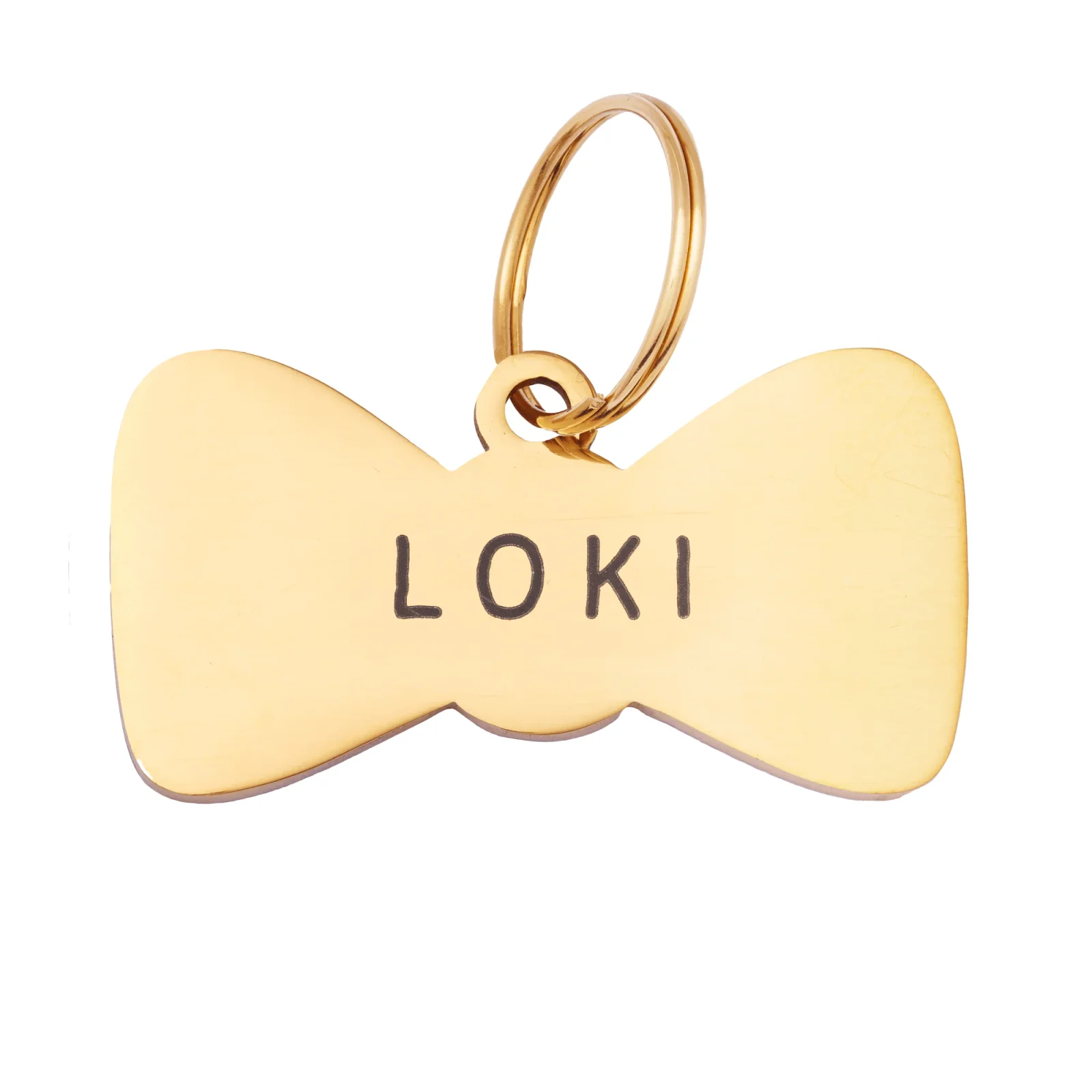 Bow Tie Pet ID Tag