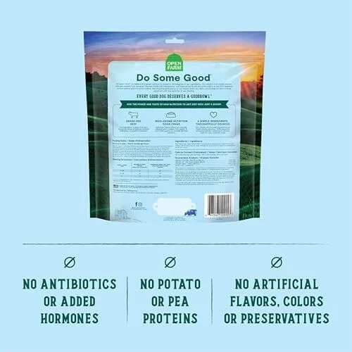 Open Farm Goodbowl Grass-Fed Beef with Wholesome Grains Freeze-Dried Raw Dog Food or Topper - Image 2