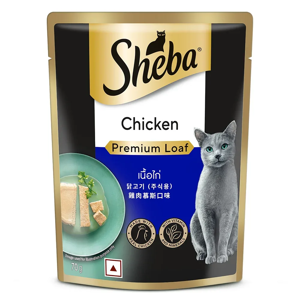 Sheba Chicken Loaf Rich Premium Adult Fine Cat Wet Food - Image 2