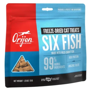Orijen Cat Freeze-Dried Cat Treat 6 Fish 1.25 oz