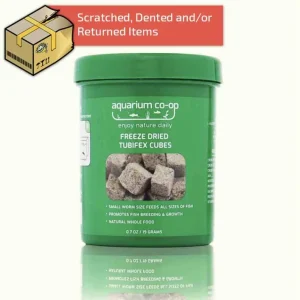 Scratch and Dent Aquarium Co-Op Freeze Dried Tubifex Worms